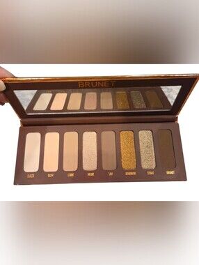 Melt Cosmetics Brunet Eyeshadow Palette 8-Shade Matte Metallic NEW IN BOX